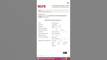 Computer Based IELTS Listening Test 2025 | IDP IELTS Listening Test #knowledgeislandbybilal #ielts