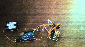 Arduino,  URM37 ультразвуковой дальномер и серводвигатель