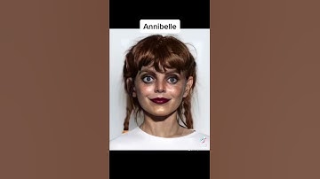 Thumbnail of How haunted dolls would look if they were real humans😵 #shorts
