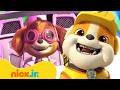 Rubble &amp; Crew | ¡Las mejores misiones en equipo de Rubble y Skye! | 60 minutos | Nick Jr. en Español