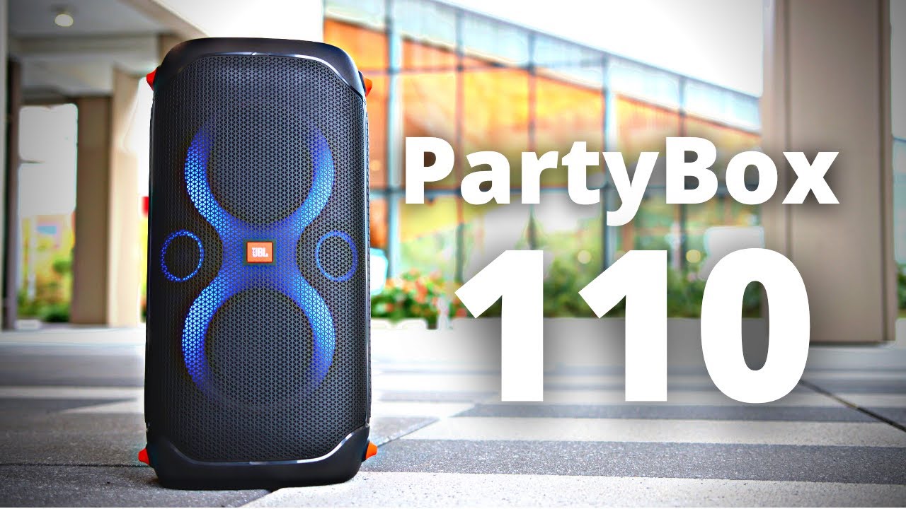JBL Partybox 110 - unboxing & first impressions 