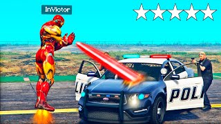 ¡GTA 5 PERO soy IRON MAN!  INVICTOR SE CONVIERTE EN SUPERHÉROE  GTA V MODS #2