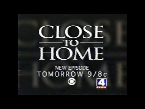 2005 CBS Close To Home Promo 