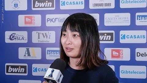 Round 6 Gibraltar Chess post-game interview with Ju Wenjun