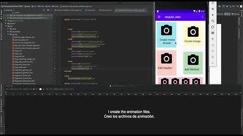 Zoom in Android Studio.    Hacer zoom en Android Studio.