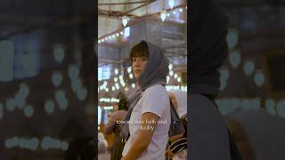 call to prayer in istanbul (blue mosque)