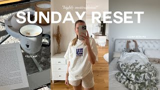 SUNDAY RESET: deep clean & re-organize with me | *highly motivational*