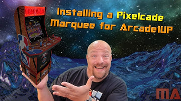 Installing a Pixelcade kit for an Arcade1UP with an Illuminated Marquee