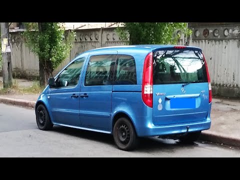 Мерседес Ванео замена ремня и роликов