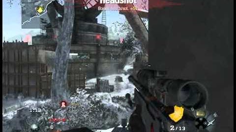 Amazing No-Scope Headshot Kill Across Array