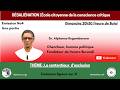 4ᵉ ÉMISSION – DÉSALIÉNATION : CONTENTIEUX D'EXCLUSION – 1ʳᵉ PARTIE