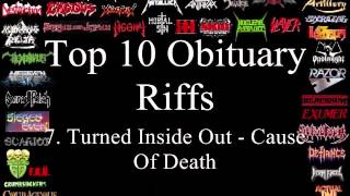 Obituary Top 10 Riffs Obituary Top 10 Riffs