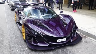 €2.3 Million Apollo IE Hypercar  Crazy Sound and Revs on Road!