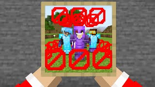 I Trapped My Friends Inside A Photo on Minecraft