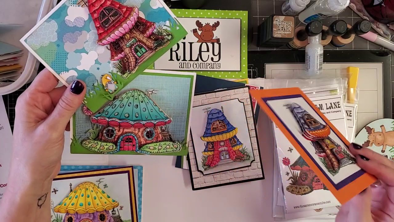 Riley and Co. Stamp and Scrapbook Expo @home shopping event video