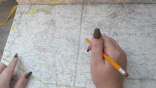 ASMR ~ Arizona, USA History & Geography ~ Soft Spoken Map Tracing Google Earth screenshot 3