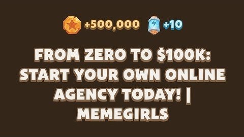 From Zero to $100K: Start Your Own Online Agency Today! | MemeGirls video code