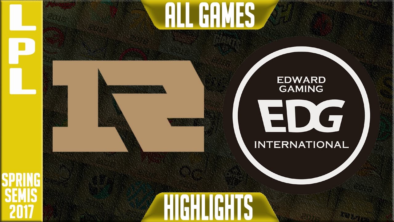 RNG vs EDG Highlights All Games - LPL Spring Semifnals 2017 - RNG vs EDG All Games