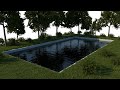 Realistic Water Material Tutorial - Vray 3.4 - Vray Next 4.0 (Sketchup)