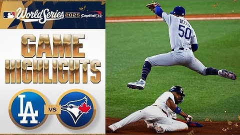 Dodgers vs. Blue Jays World Series Game 1 Highlights (10/24/25) | MLB Highlights