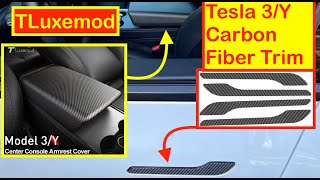 Alcantara Center Console Side Trim Sticker Cover For 2024 Model 3 Hig –  TESLAUNCH