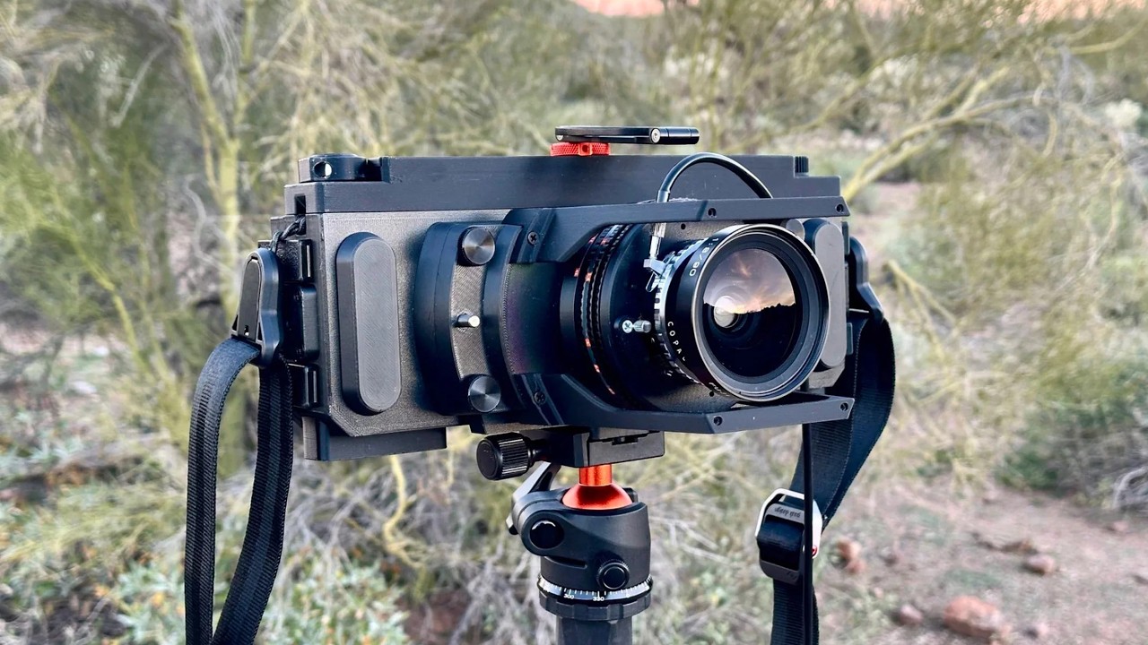This VZ-6617 Medium Format Camera Does What Others Can't - YouTube