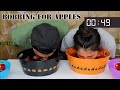 BOBBING FOR APPLES! 🍎 YA GIRL ALMOST DROWNED |BRITTNEY KAY