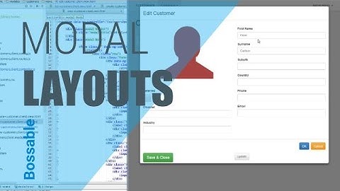 Bossable.com - MEAN Stack: 21 - Styling our Angular UI Customer Update Modal