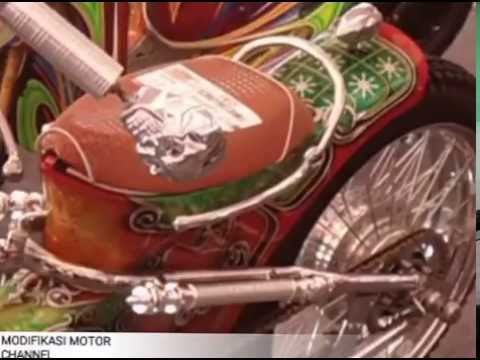 Modifikasi Honda C70 Choppy Cub Custom Chopper Style - YouTube