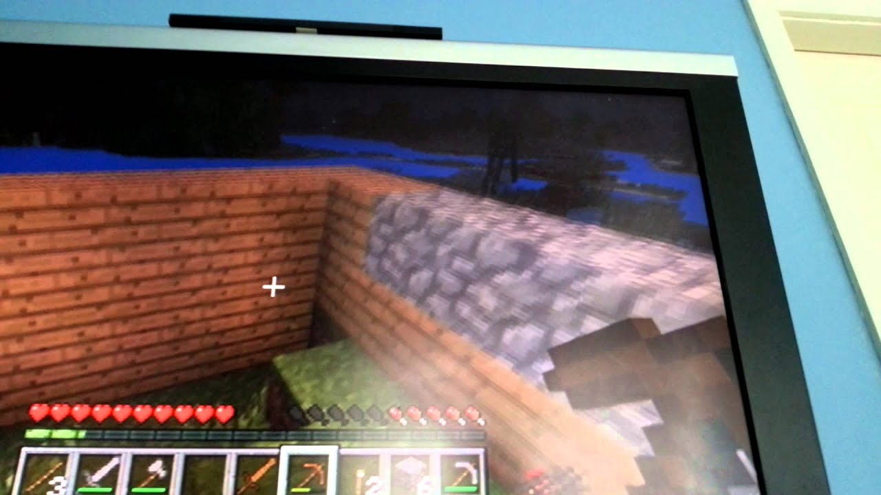 Minecraft Xbox 360 part 2 evil enderman - YouTube