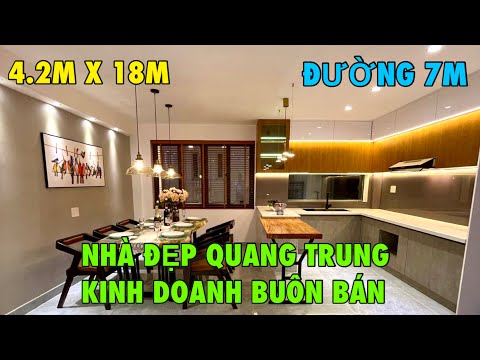 Video Bán nhà gò vấp ngay mặt tiền quang trung ngang 4.2m x... - youtube