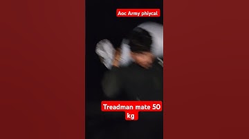 AOC ARMY Phiycal 50 Kg || Tradsman mate #aocrecruitment #army #shorts #motivational #motivation