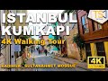 Istanbul kumkapi  kadrga sultanahmet mosque  4k walking tour