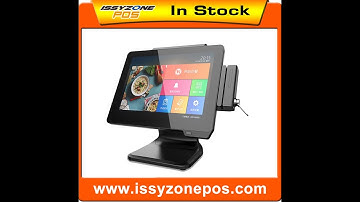 ISSYZONEPOS IZP009 15 inch touch POS System Point of sale windows POS machine video