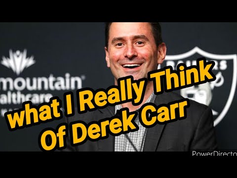 Las Vegas Raiders: Dave Ziegler Reveals His Thoughts On Derek Carr By Joseph Armendariz