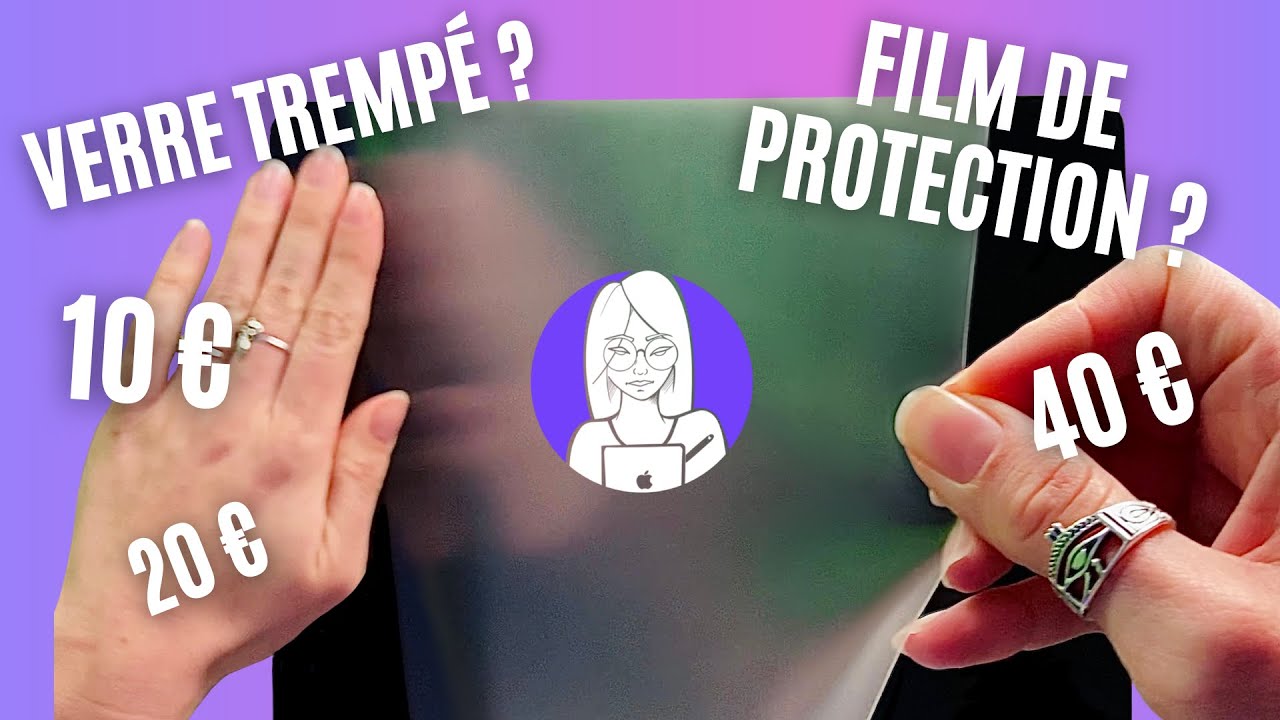 2 Pièces Film Qui Ressemble À Du Papier Compatible Avec Les Protecteurs D'écran  Ipad Pro 11 2021 2020 12,9 9,7 10,2 De 9e Génération Sur Ipad Air 4 1 2 3  Mini 5 6 Accessoires, Mode en ligne