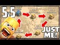 CLAN WAR WITH MYSELF! 5v5 in Clash of Clans!