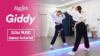 Kep1er 케플러 l 'Giddy' Dance Tutorial | SLOW MUSIC + Mirrored Resimi