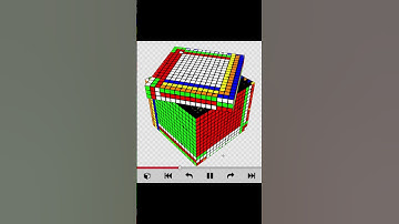 How to make Cube in a Cube Pattern on a 17x17 | MMJ | #shorts