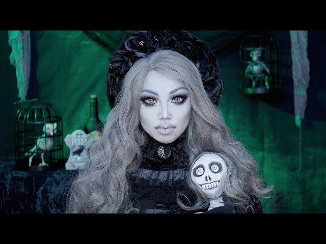 GHOST BRIDE Halloween Makeup Transformation!!!