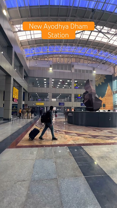 New Ayodhya Dham Station Interior