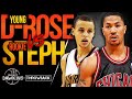 Young Derrick Rose vs Rookie Stephen Curry Future MVPS  Duel | January 18, 2010 | VintageDawkins