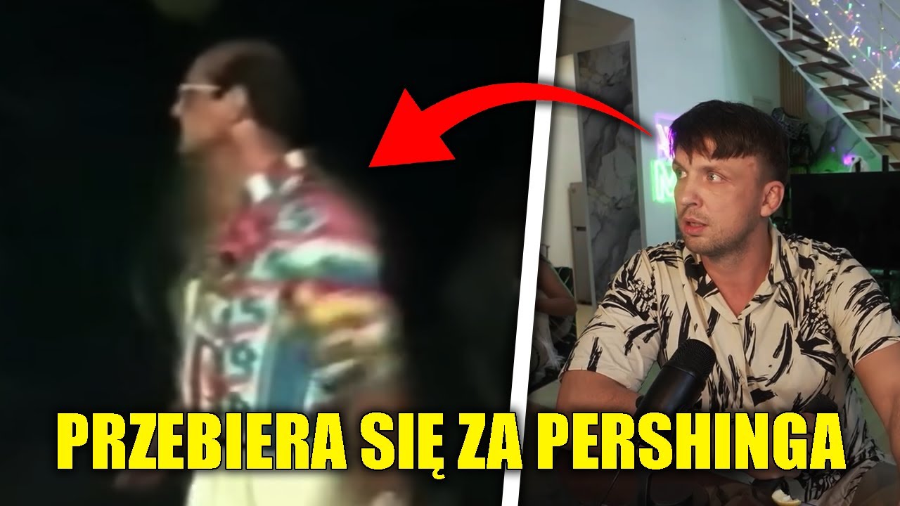 PASUT ROBI COSPLAY PERSHINGA Z MAFII PRUSZKOWSKIEJ