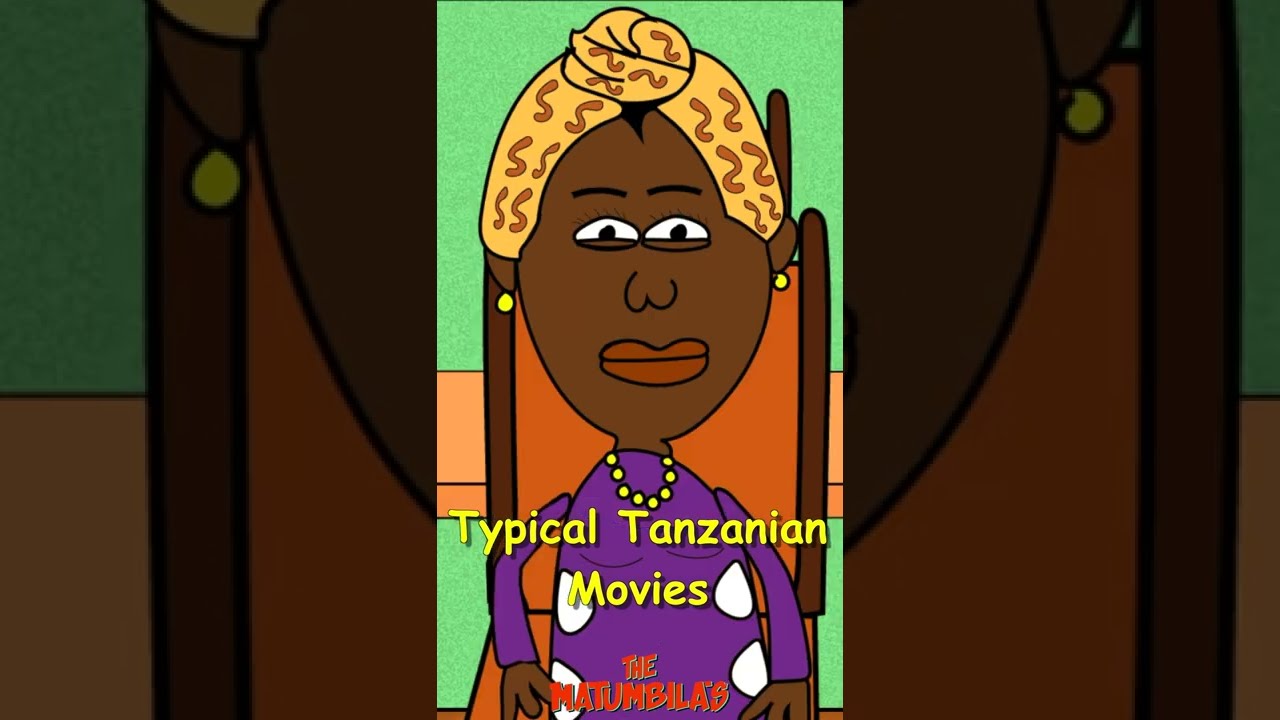 ⁣Typical Tanzanian Movies #animation #TheMatumbilas #shorts #movies #tanzania