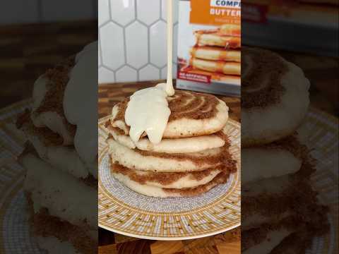 Cinnamon Roll Pancakes Hungryjack Shorts