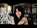 Camera settings for perfect live music concert photography images  iso wb metering af  more