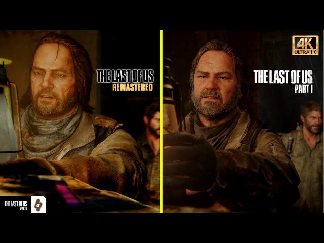 The Last of Us Part 1 PS5 Gameplay vs PS4 Remastered Comparison! - Billy's  Town in TLOU Remake! 