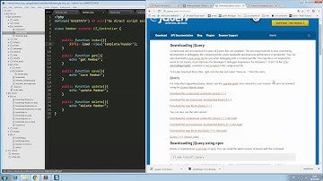 สอน php , codeigniter , การสร้าง template CI EP 2 #SP