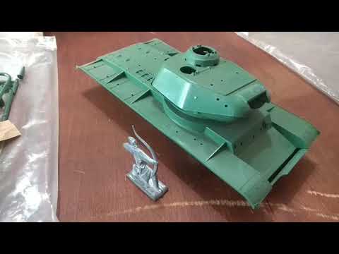 Сборная модель КВ-85 1:30 "огонёк" из СССР Сборная модель КВ-85 1:30 "огонёк" из СССР