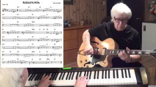 Acércate Más - Come Closer To Me - bossa guitar &amp; piano cover ( Osvaldo Farres )